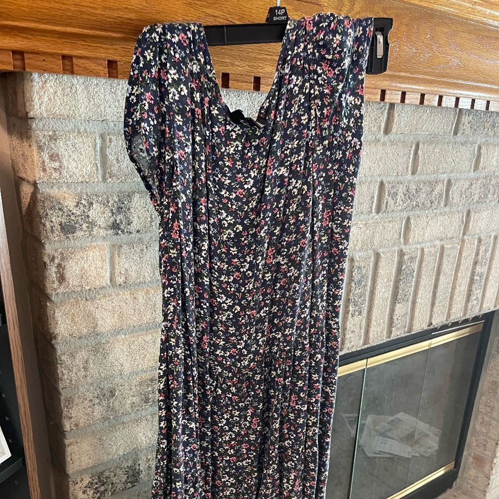 Floral dress (size 16)